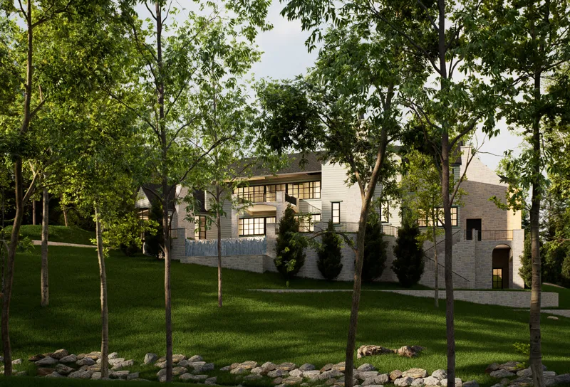 Residence beside the creek